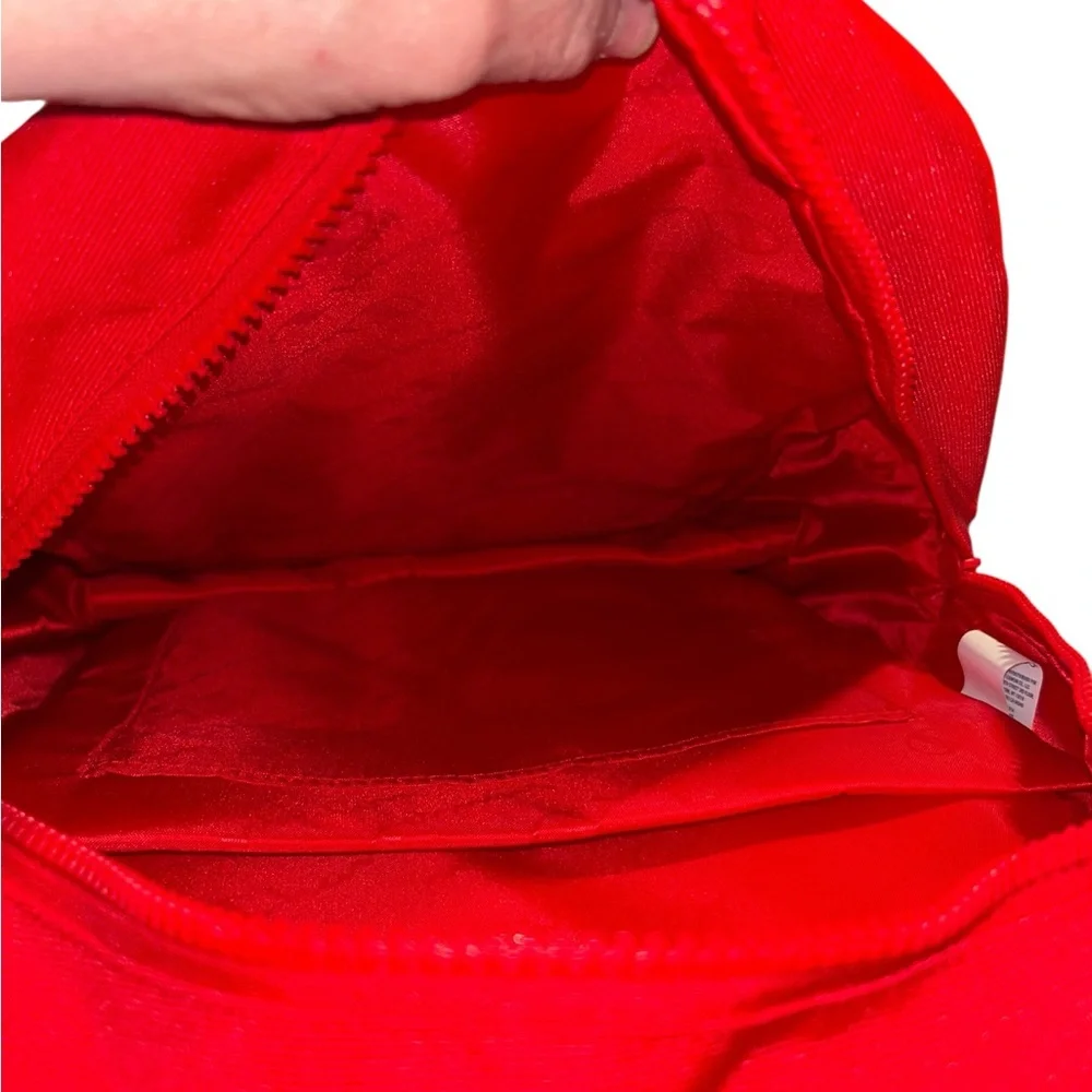 Champion Red Kids Backpack with Navy Logo - Picture 2 of 3